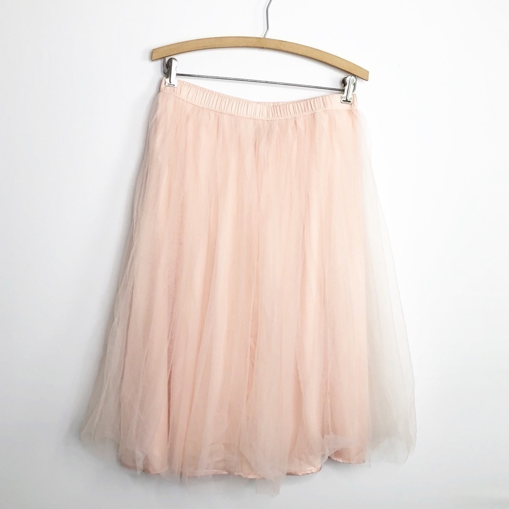 FOREVER 21 blush pink mesh skirt - Picture 8 of 12